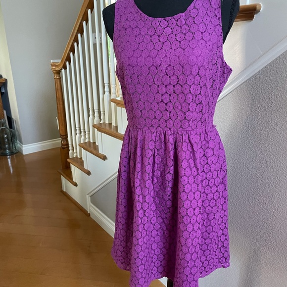 Nicole Miller Dresses & Skirts - Nicole Miller purple dress size 8